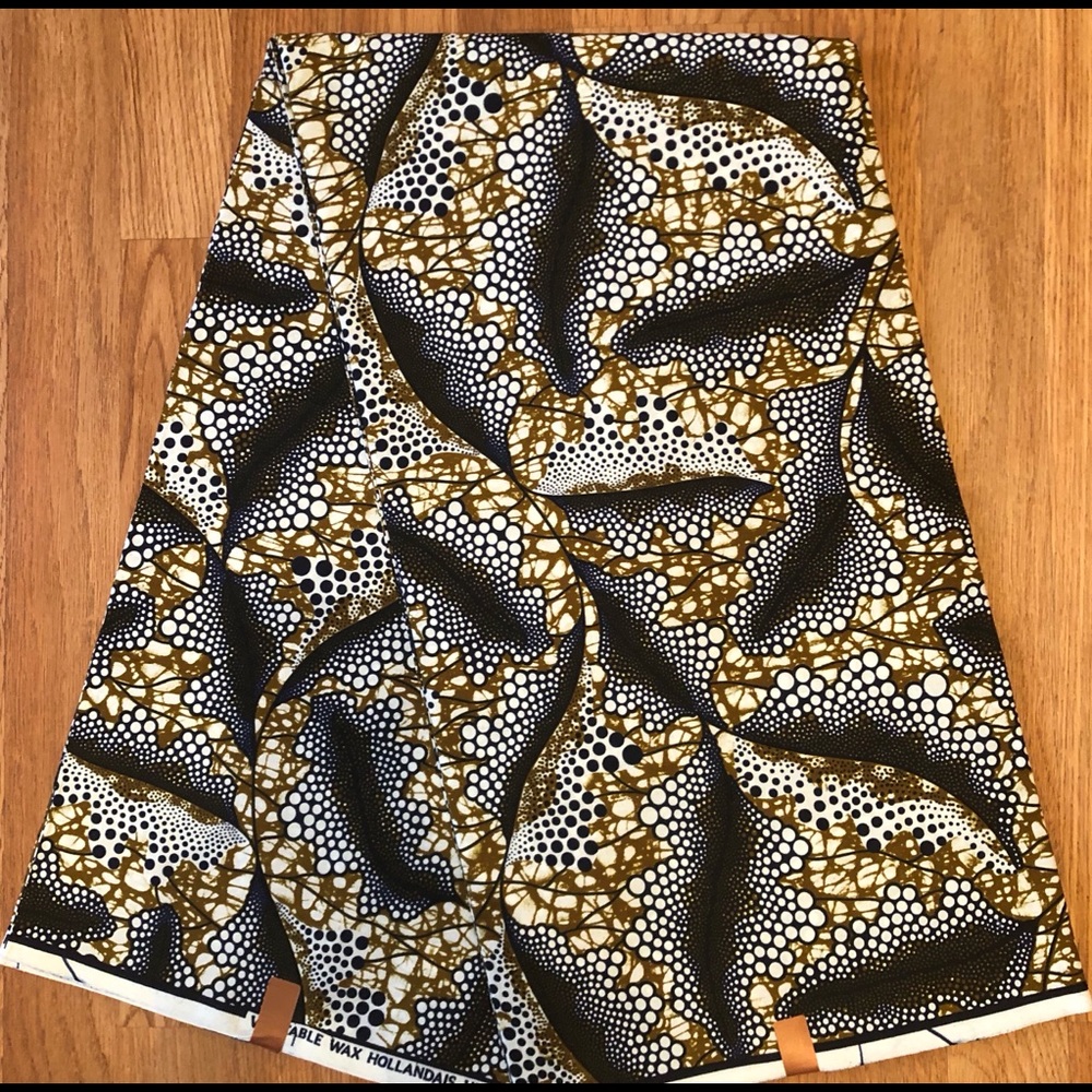 Tropical Print| 6 Yards 100% Cotton Wax Fabric